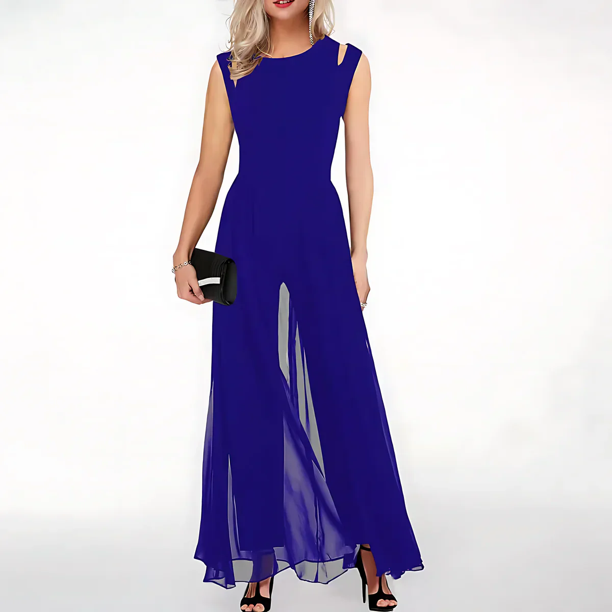 Hannah - Chic Flowing Jumpsuit for Women - Image 3