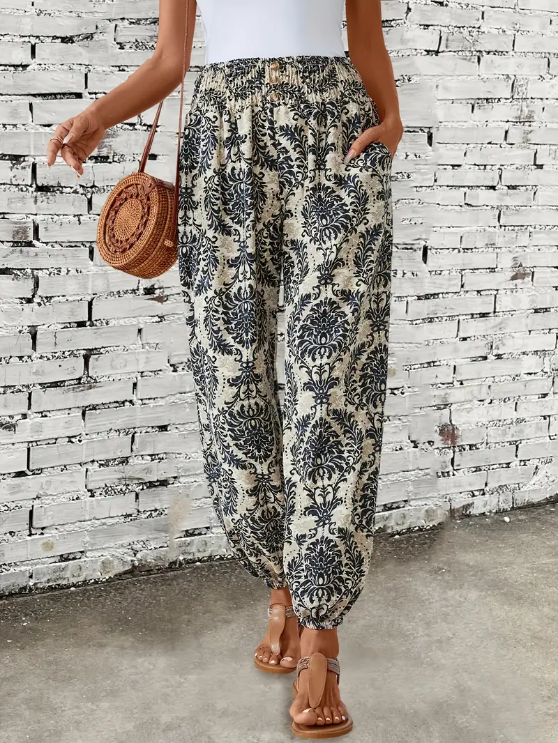 Henriky | Boho pants with high waist - Image 3