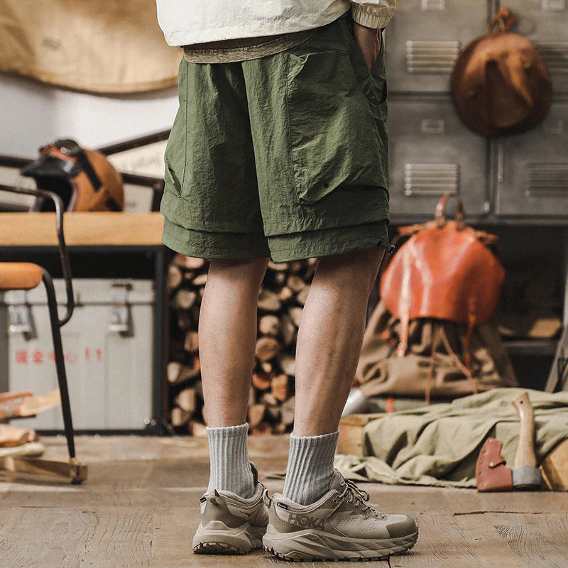 Men's Cargo Shorts – Quick-drying – Relaxed Fit – Breathable – Adjustable Waist - Image 3