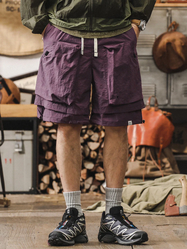 Men's Cargo Shorts – Quick-drying – Relaxed Fit – Breathable – Adjustable Waist - Image 7