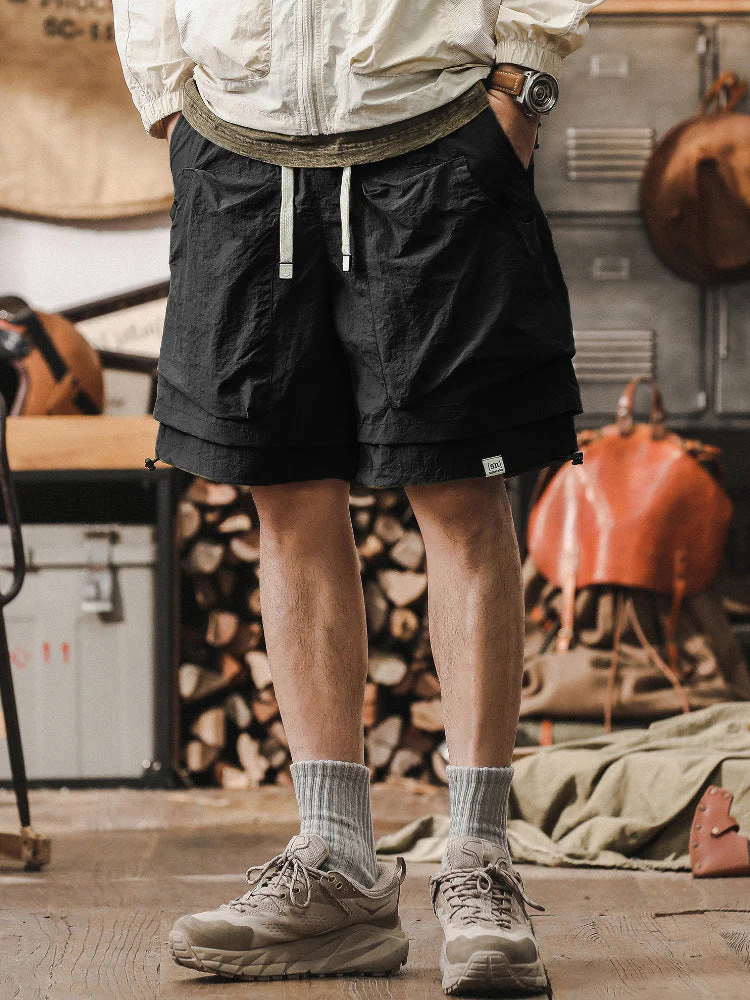 Men's Cargo Shorts – Quick-drying – Relaxed Fit – Breathable – Adjustable Waist - Image 8