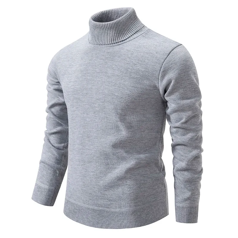 Men's turtleneck sweater of soft wool - Image 3