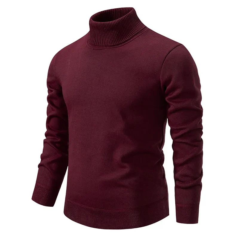 Men's turtleneck sweater of soft wool - Image 4