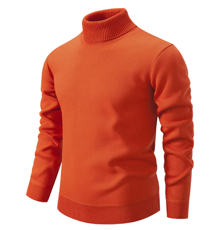 Men's turtleneck sweater of soft wool - Image 6