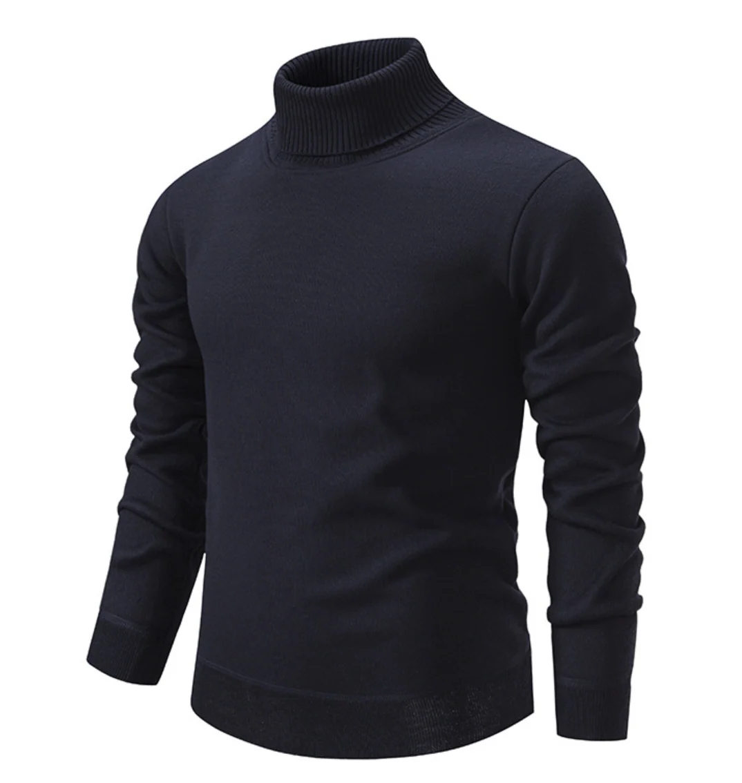 Men's turtleneck sweater of soft wool - Image 8