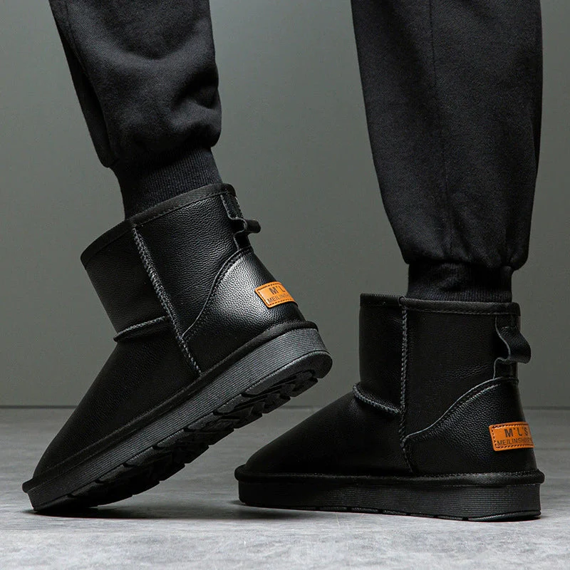 Men's Ankle Boots – Slip-on Design – Weather-resistant – Strong Sole – Timeless Model - Image 2