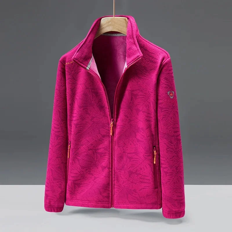 Men's Fleece Jacket – Regular Fit – High Collar – Zip Pockets – Soft Fabric - Image 5