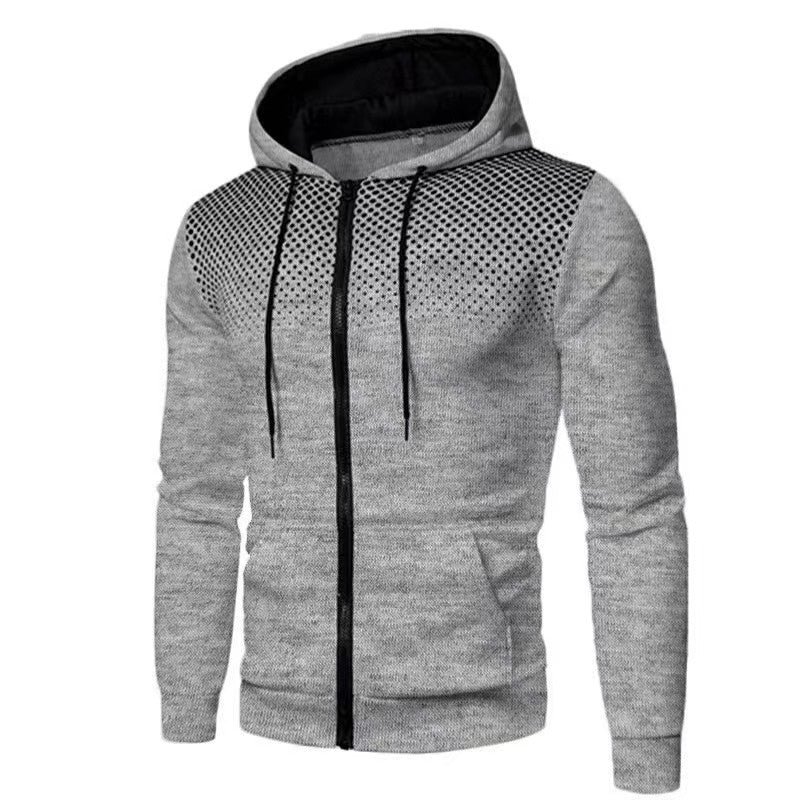 Men's Knitted Cardigan with Hood – Slim Fit – Soft Fabric – Zipper Closure – Casual - Image 5