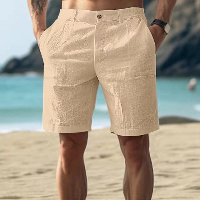 Men's Shorts – Relaxed Fit – Breathable Material – Knee Length – Utility Pockets - Image 3