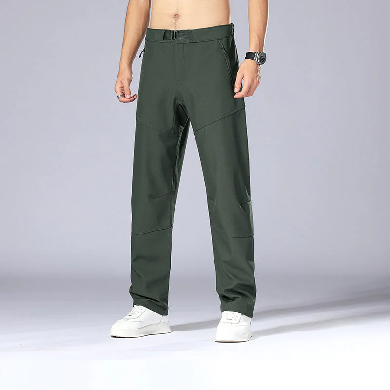 Men's Outdoor Pants – Relaxed Fit – Adjustable Waist – Zippered Pockets – Water-Repellent - Image 5