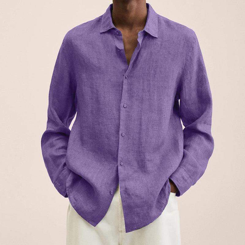 Men's Shirt – Relaxed Fit – Natural Fabric – Breathable Casual Design - Image 2