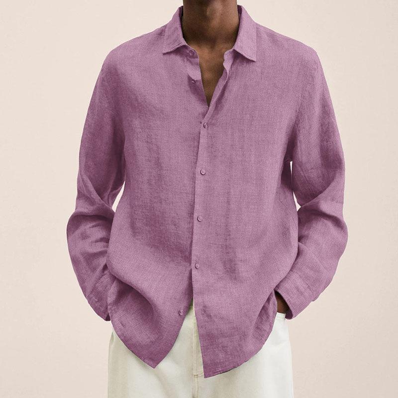 Men's Shirt – Relaxed Fit – Natural Fabric – Breathable Casual Design - Image 6