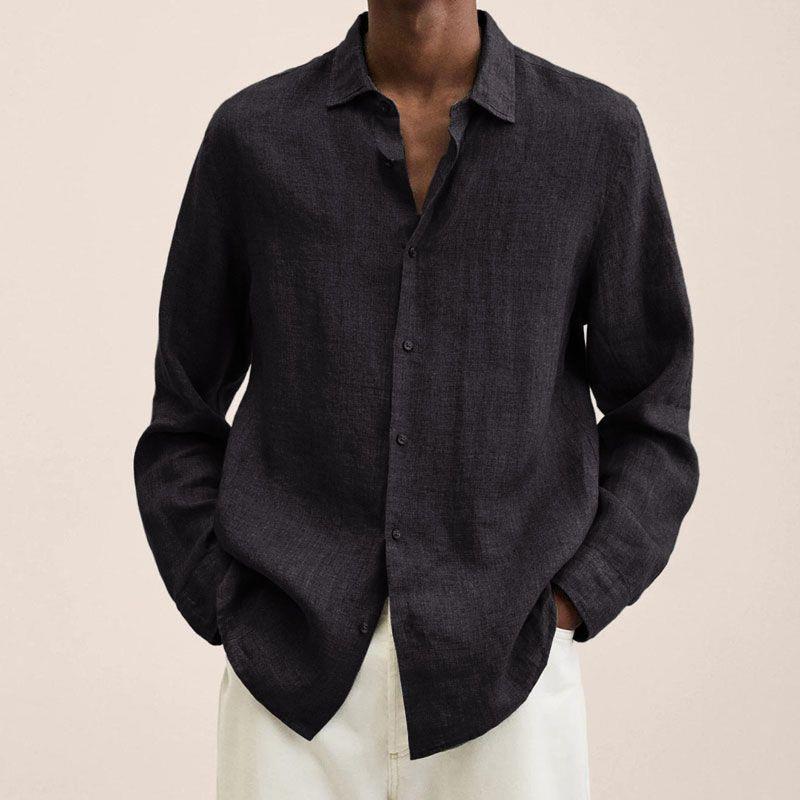 Men's Shirt – Relaxed Fit – Natural Fabric – Breathable Casual Design - Image 7