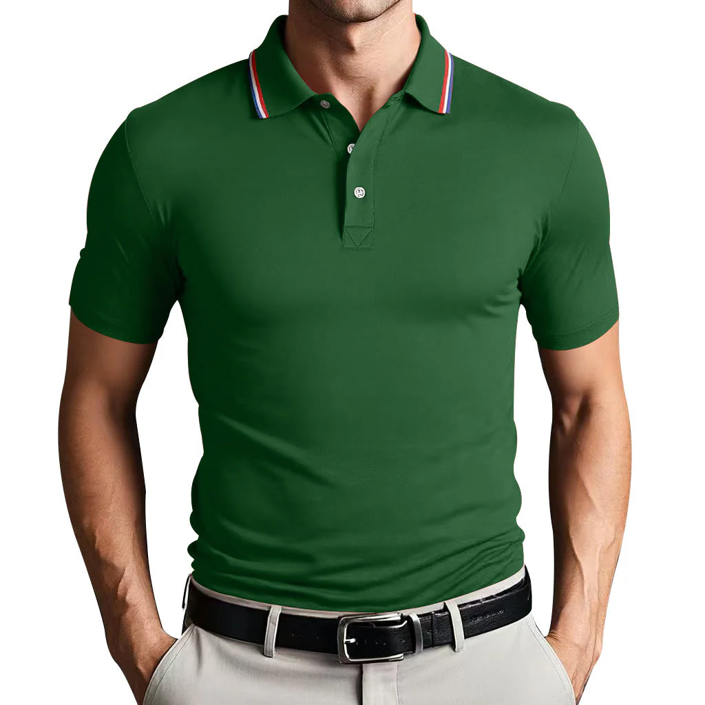 Men's Polo Shirt – Slim Fit – Breathable Cotton – Short Sleeve – Sporty Look - Image 10