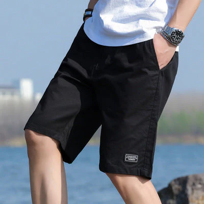 Men's Shorts – Relaxed Fit – Knee Length – Breathable Natural Fabric – Casual Style - Image 3