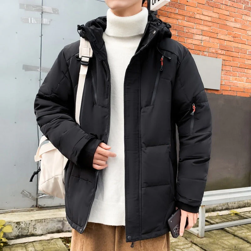 Men's Ski Set – Lined Jacket with Hood – Adjustable Bib Pants – Relaxed Fit - Image 10