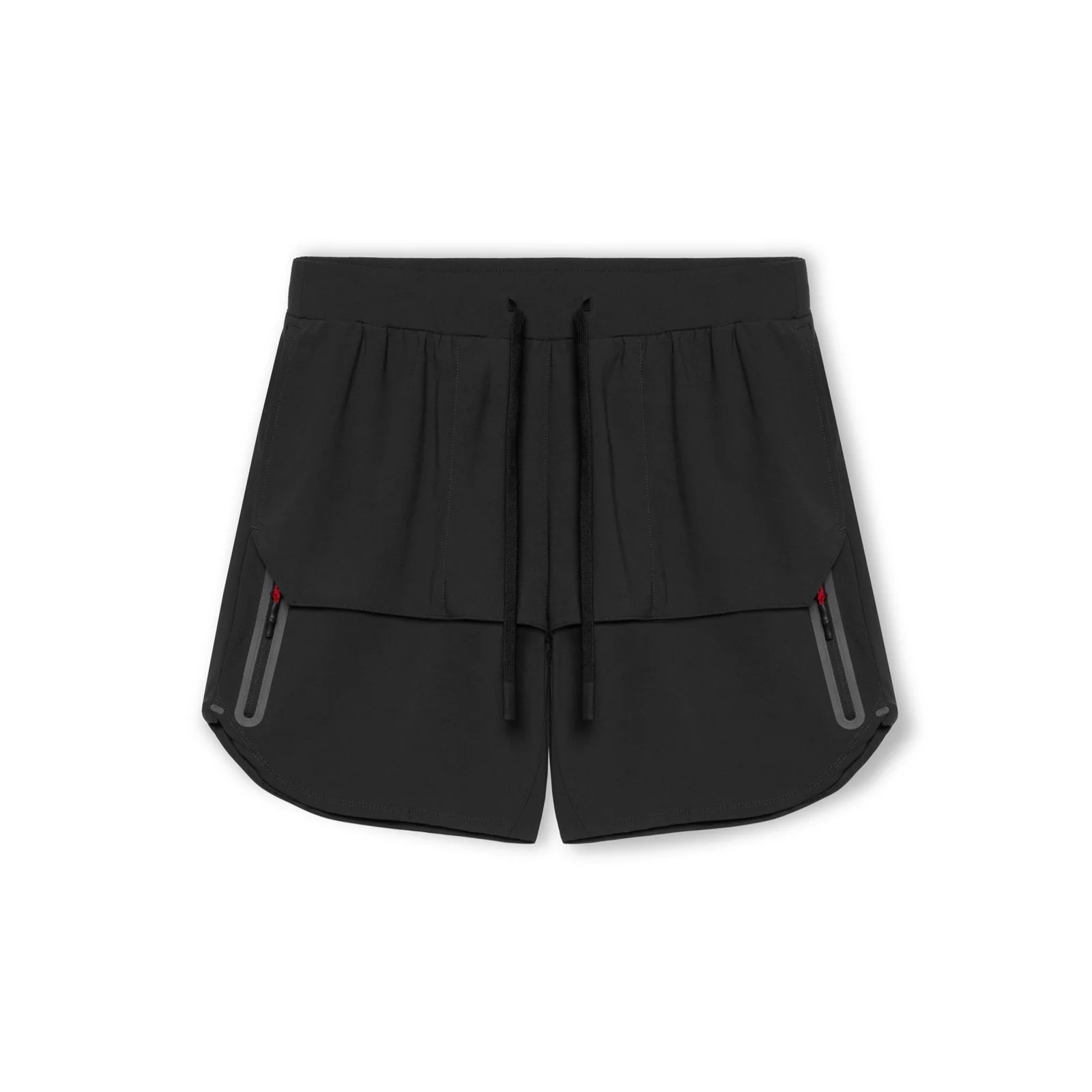 Men's Sport Shorts – Breathable Material – Relaxed Fit – Zipper Pockets – Adjustable Waistband - Image 4