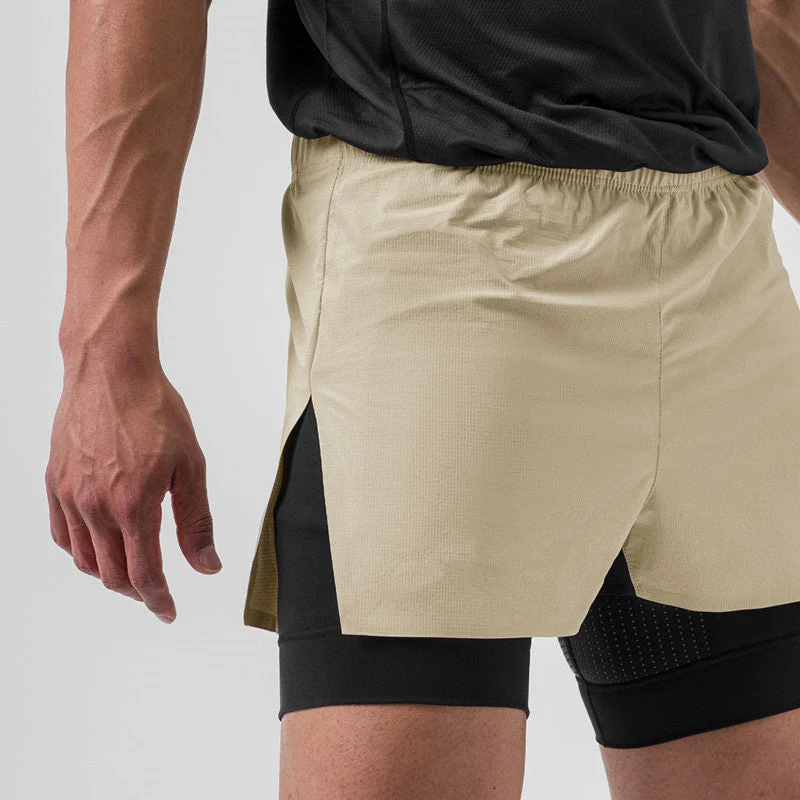 Men's Sport Short – Double Layer – Compression Lining – Breathable and Quick-Drying - Image 3
