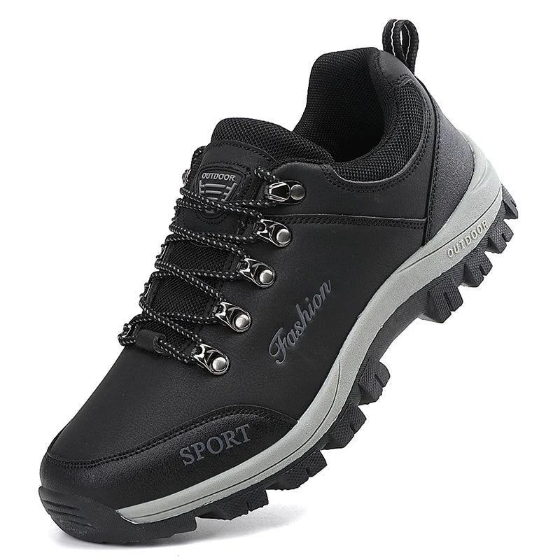 Men's Hiking Shoes – Breathable Mesh – Reinforced Toe – Grip Sole Outdoor - Image 4