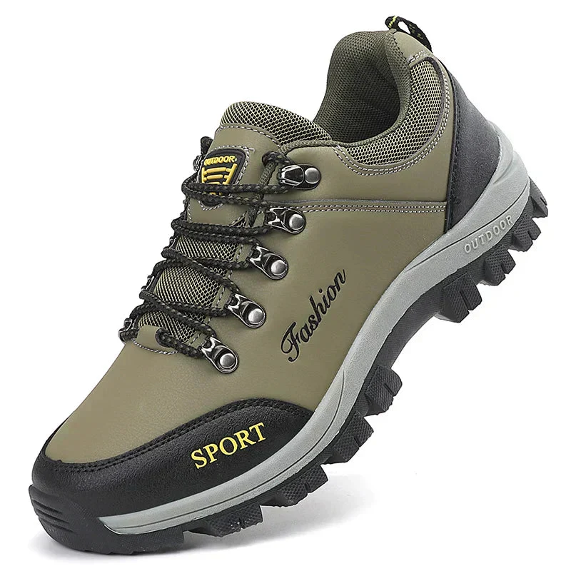 Men's Hiking Shoes – Breathable Mesh – Reinforced Toe – Grip Sole Outdoor - Image 5