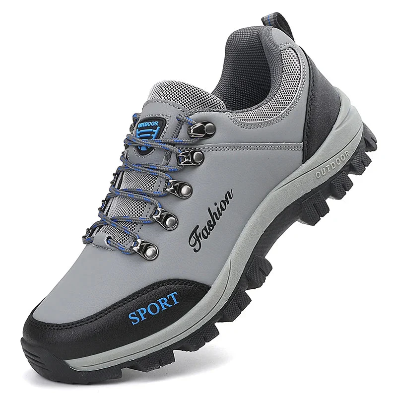 Men's Hiking Shoes – Breathable Mesh – Reinforced Toe – Grip Sole Outdoor - Image 6