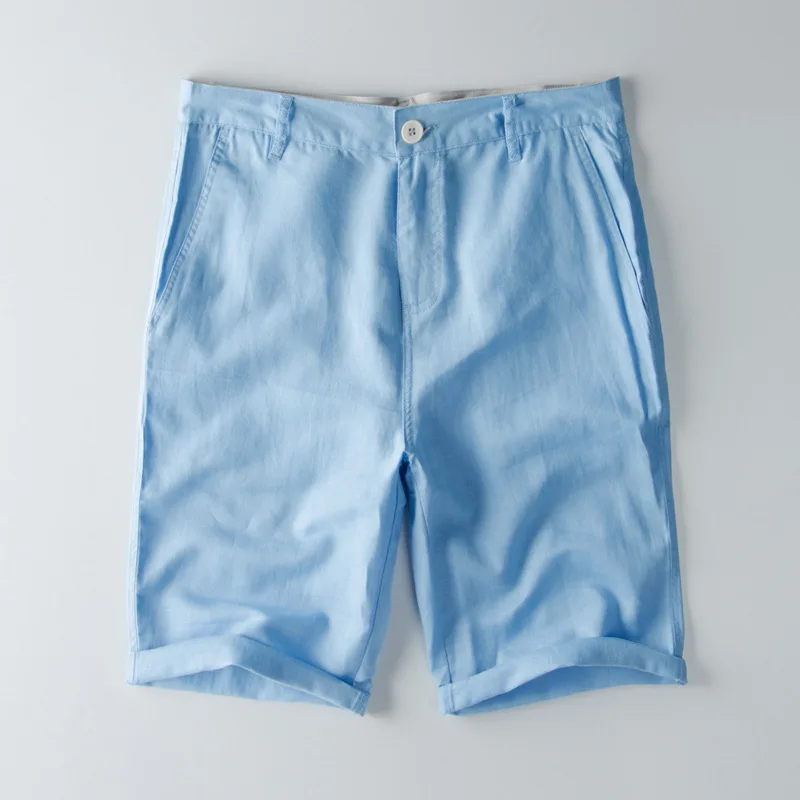 Men's shorts – Relaxed fit – Breathable fabric – Knee-length – With pockets - Image 2