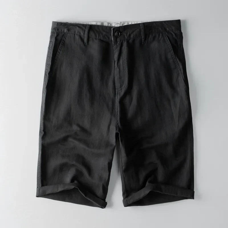 Men's shorts – Relaxed fit – Breathable fabric – Knee-length – With pockets - Image 3