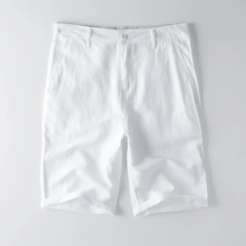 Men's shorts – Relaxed fit – Breathable fabric – Knee-length – With pockets - Image 4