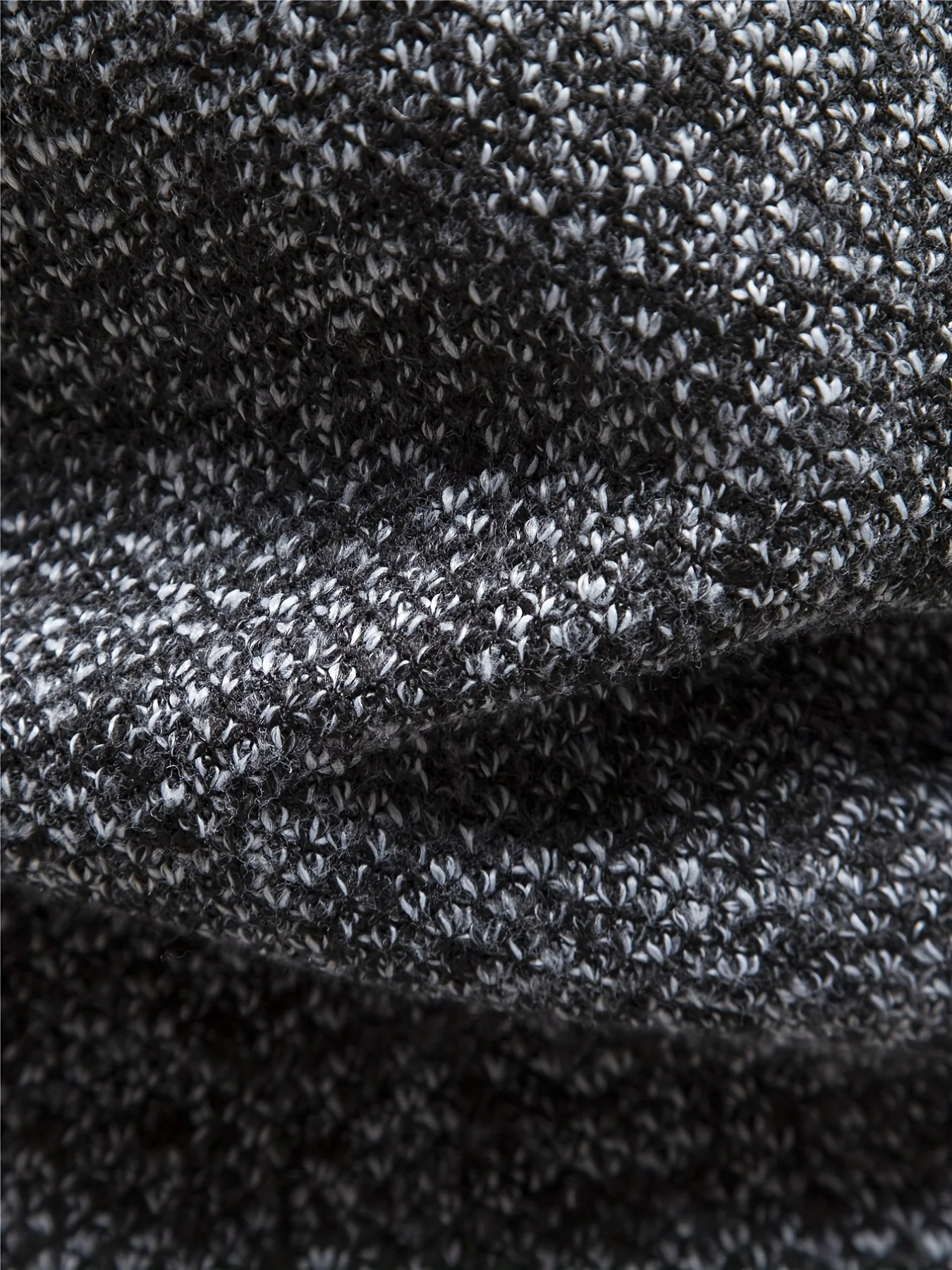 Men's Sweater - Wool Mix - Regular Fit - Quarter Zip - Ribbed Hems - Image 8