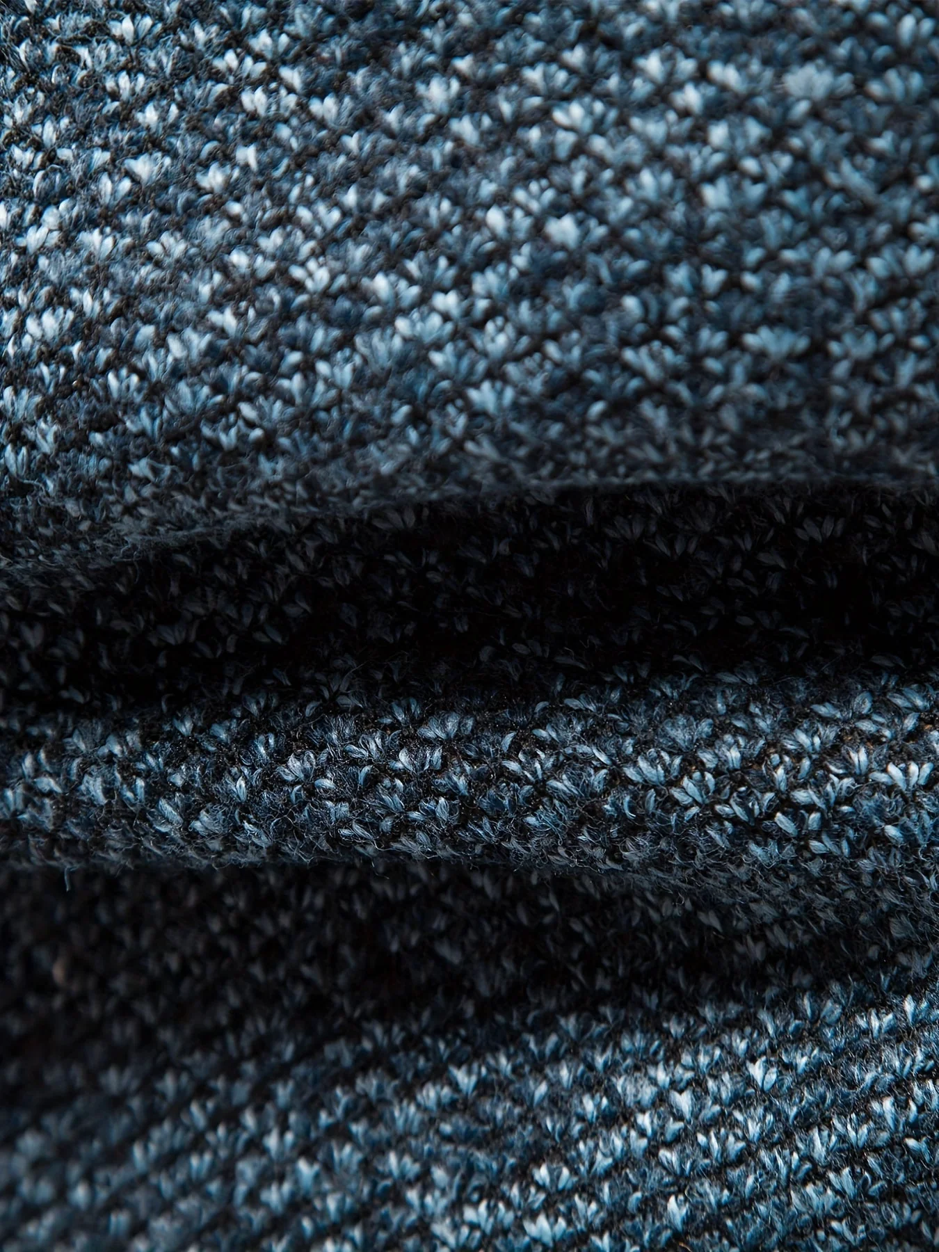 Men's Sweater - Wool Mix - Regular Fit - Quarter Zip - Ribbed Hems - Image 9