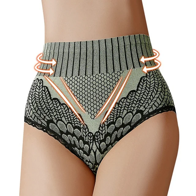 High-waisted shapewear panty - flattering women's bodyshaper - Image 3