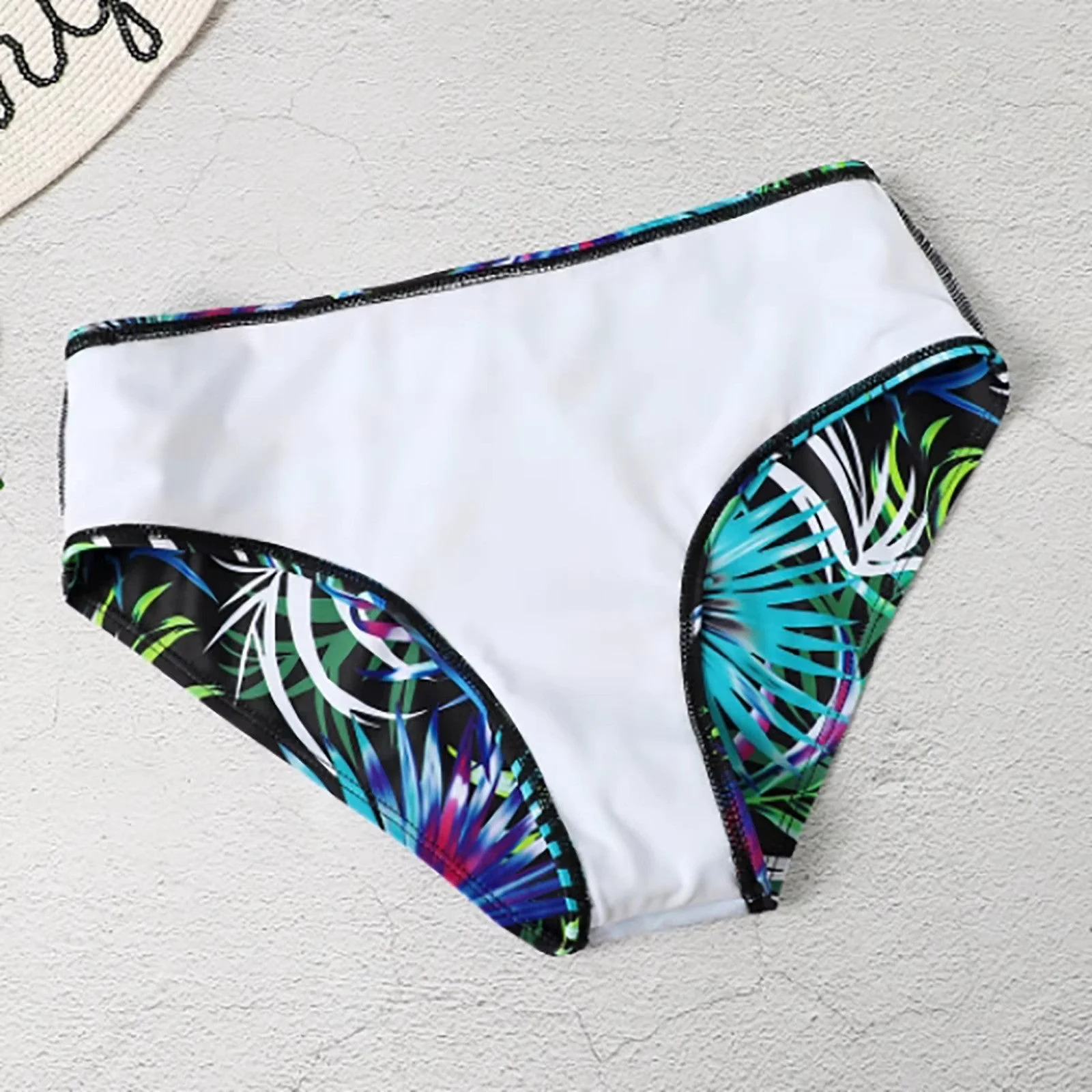 Ladies Bikini Set – Underwire Top with Twist Detail – High Waist Brief – Adjustable Straps - Image 8