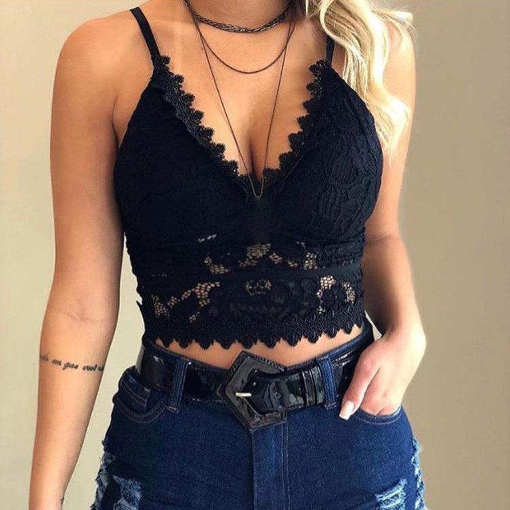 Inge | Lace V-Neck Top - Image 3