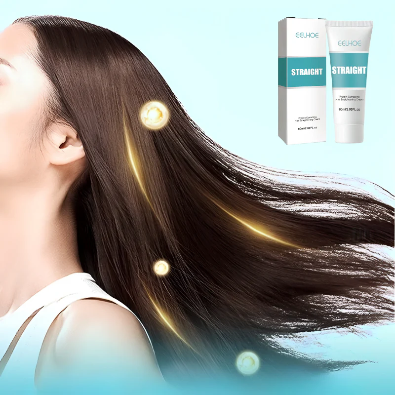 Instant Keratin Hair-Straightening Cream (1+1 FREE) - Image 3