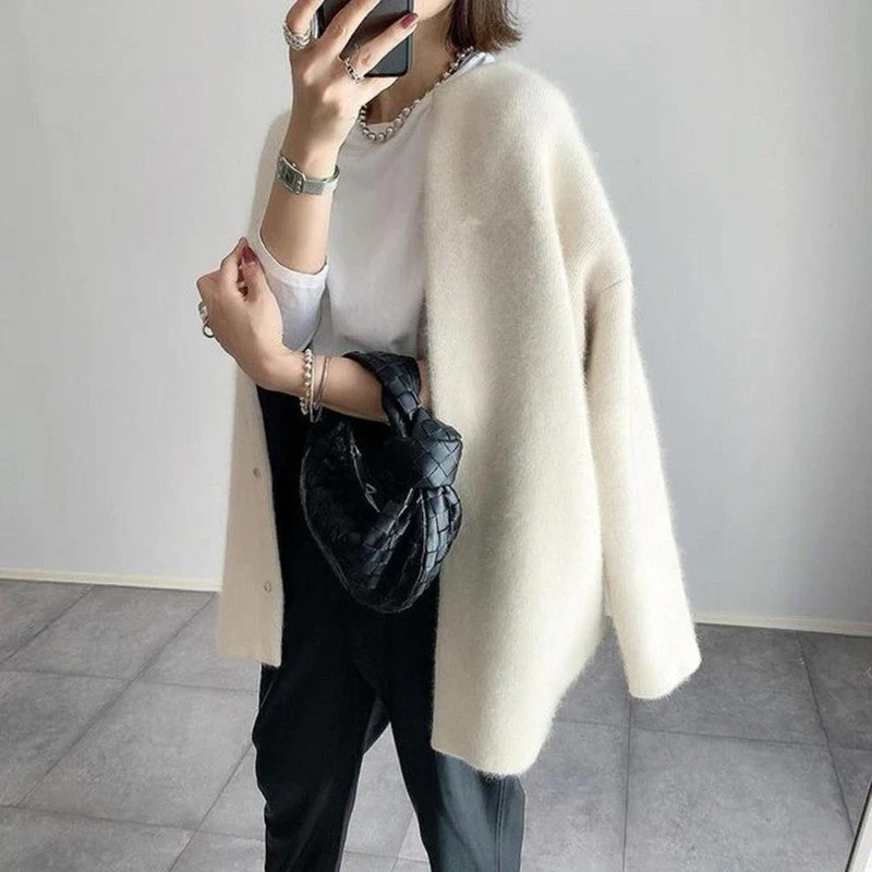 Isabel - elegant woolen cardigan - Image 6