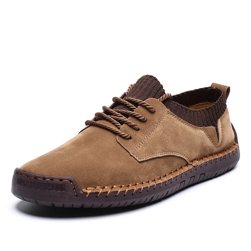 Jack Low-Top Sneakers | Laced Knitted Collar Sneakers - Image 4