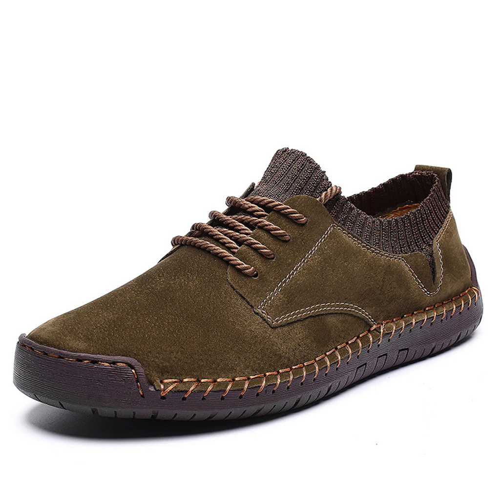 Jack Low-Top Sneakers | Laced Knitted Collar Sneakers - Image 5
