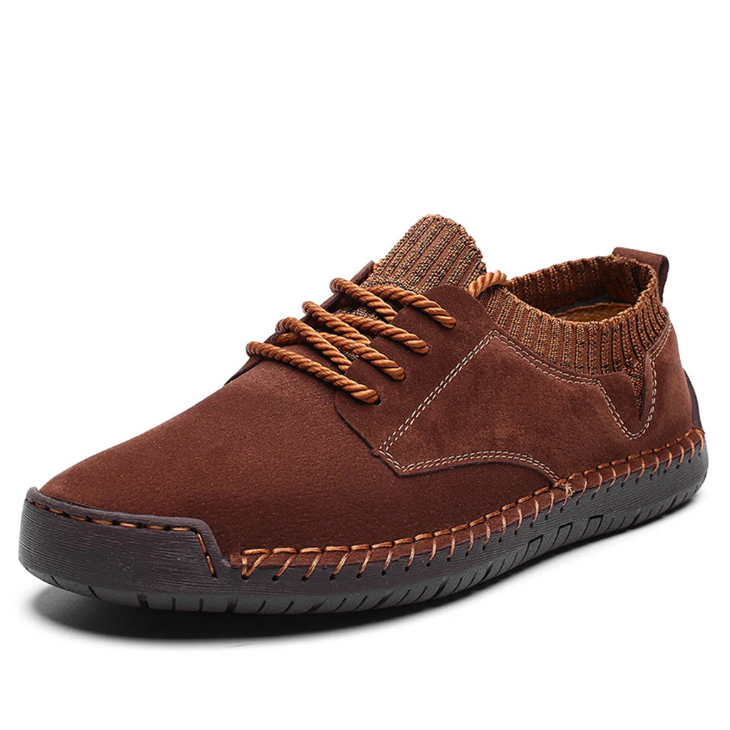 Jack Low-Top Sneakers | Laced Knitted Collar Sneakers - Image 8