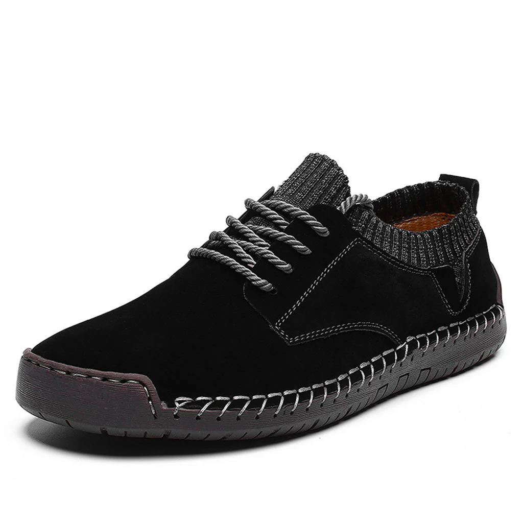 Jack Low-Top Sneakers | Laced Knitted Collar Sneakers - Image 9