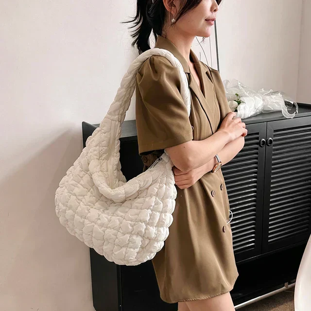 Jil puffer Bag - Women Puffed Shoulderbag - Trendy - Image 6