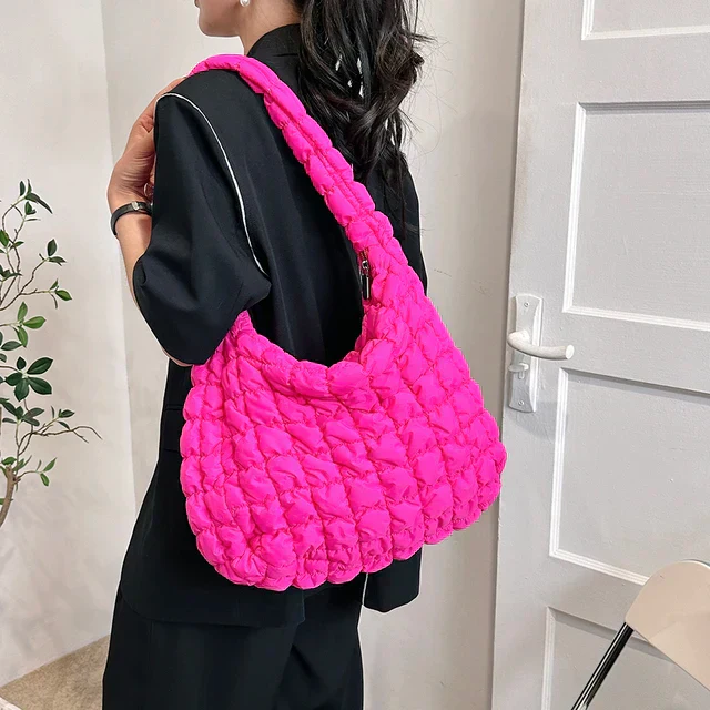 Jil puffer Bag - Women Puffed Shoulderbag - Trendy - Image 7