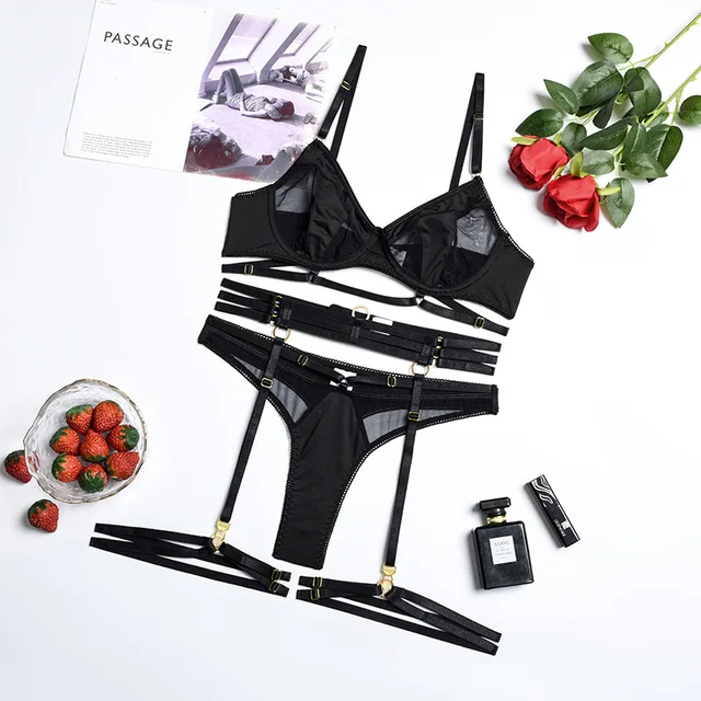 Julietta | 3-Piece French Lingerie Set - Image 9