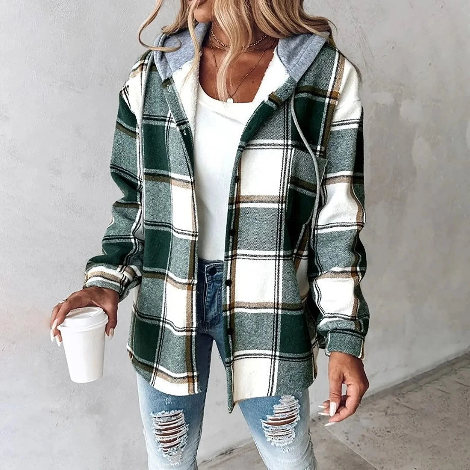 Modern Casual Checked Vest for Women - Image 2