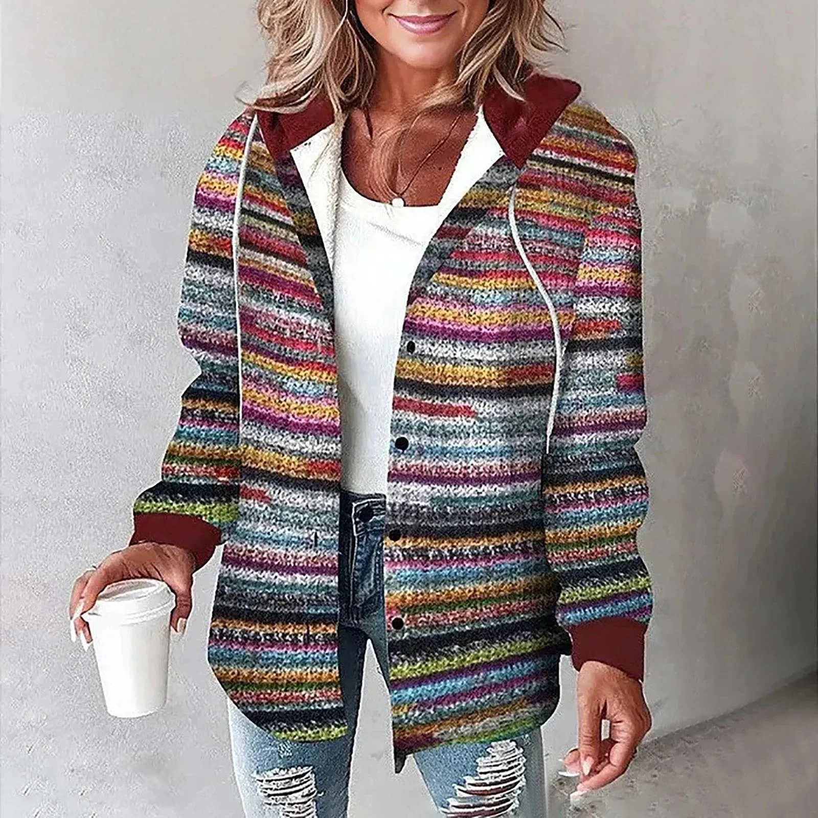 Modern Casual Checked Vest for Women - Image 6