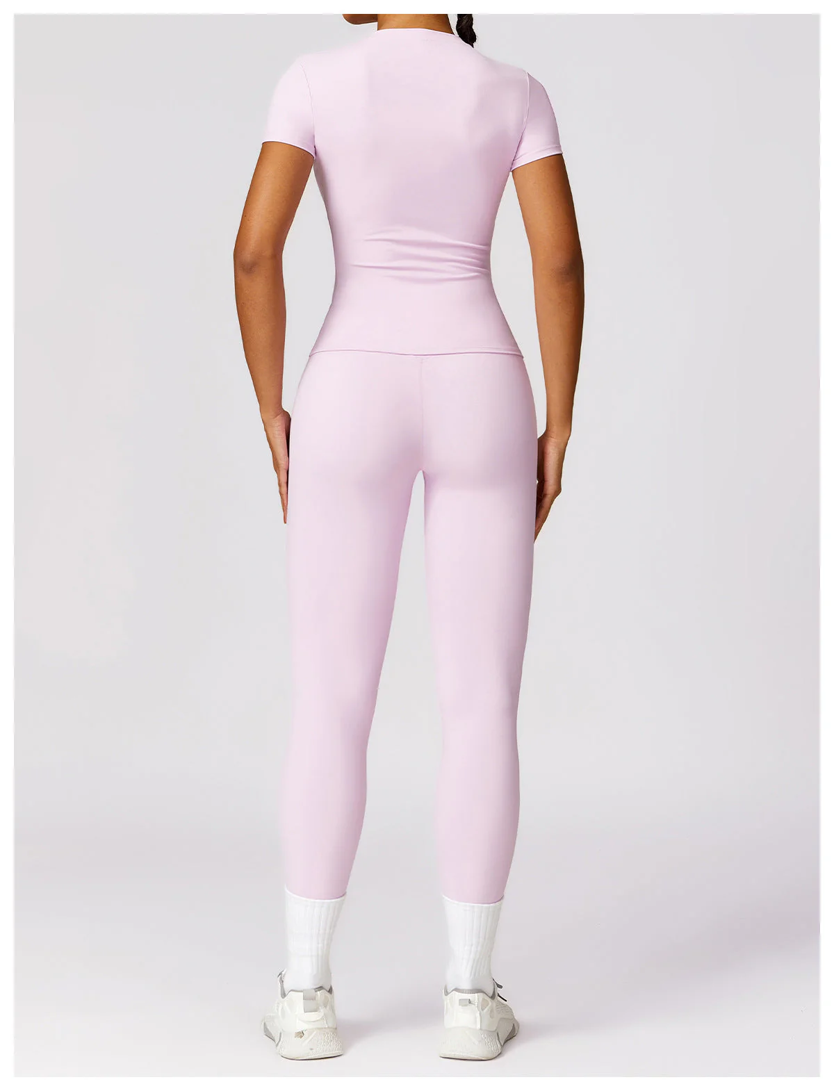 Kate | 2-Piece Shaping Gym Set with Short Sleeves - Image 3