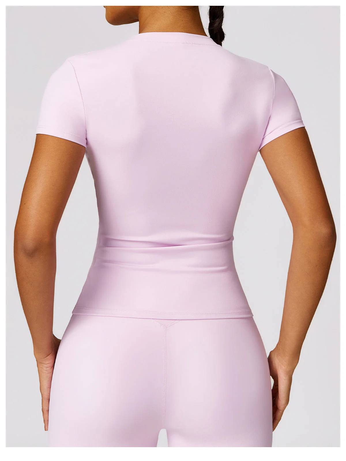Kate | 2-Piece Shaping Gym Set with Short Sleeves - Image 6