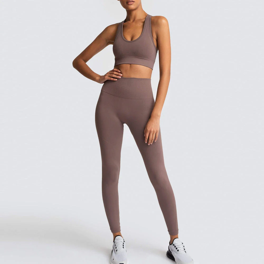 Kate | Sleeveless Gym Set for Lifting and Shaping Effects