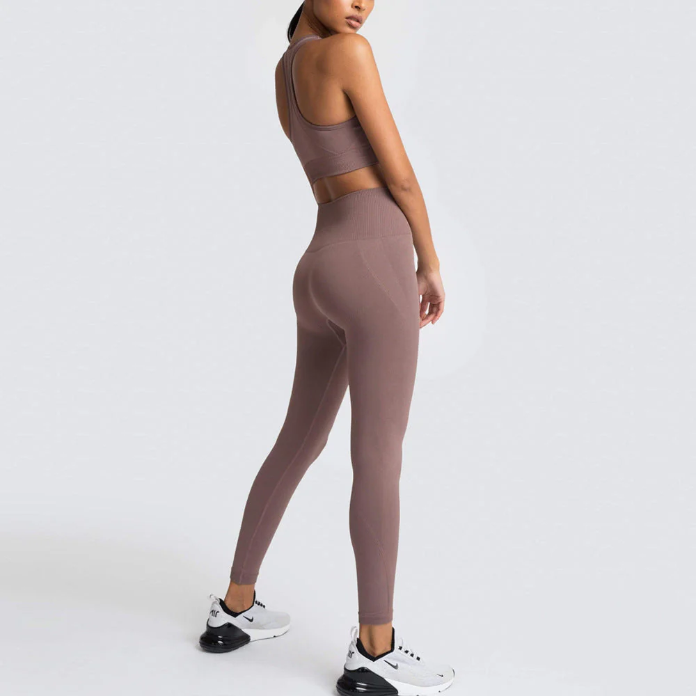 Kate | Sleeveless Gym Set for Lifting and Shaping Effects - Image 2