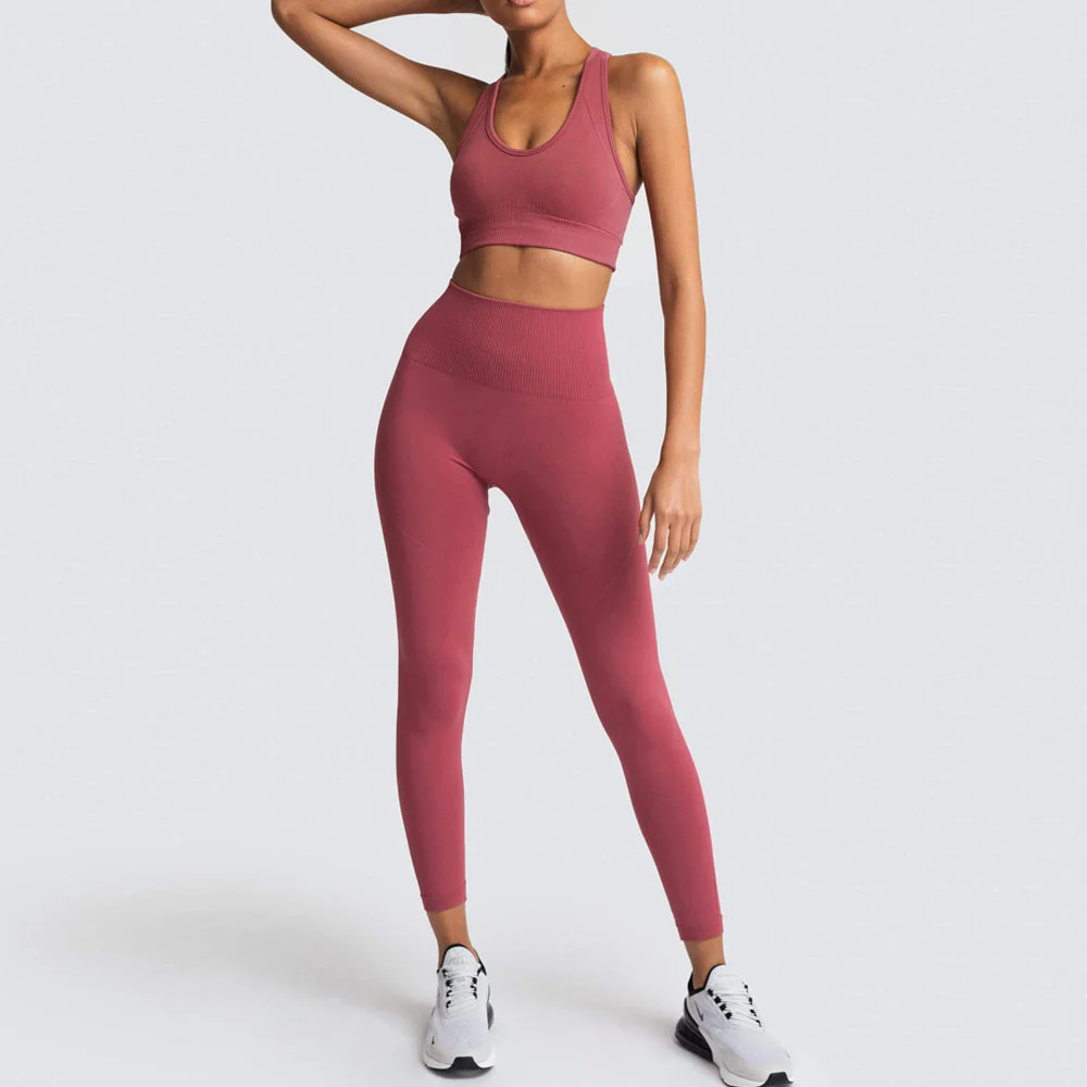 Kate | Sleeveless Gym Set for Lifting and Shaping Effects - Image 9