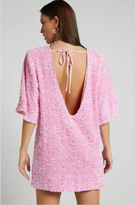 Kianne | Elegant Sequin Mini Dress for Women - Image 4